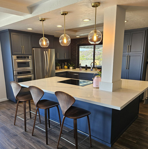 colorful kitchens