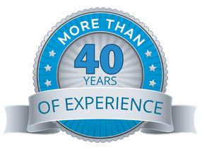 More than 40 years of experience