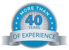 More than 40 years of experience