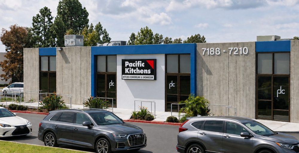 Pacific Kitchens showroom and offices on Clairemont Mesa Boulevard in San Diego
