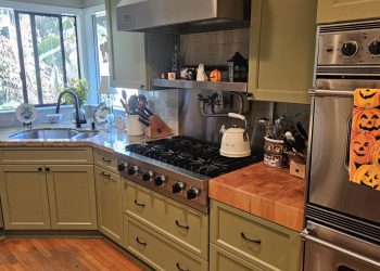 Refaced in "Sheraton Sage". . .#authentic