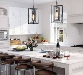 White Refacing & White Quartz Countertops.